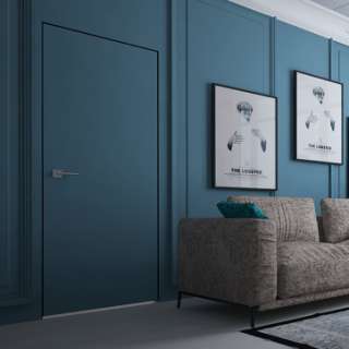 Скрытая межкомнатная дверь под покраску модели Selfartist Hidden