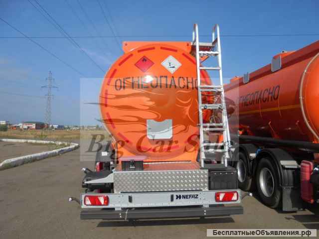 Бензовоз НЕФАЗ 96896-0110310 магистральный ППЦ-28 круглого сечения