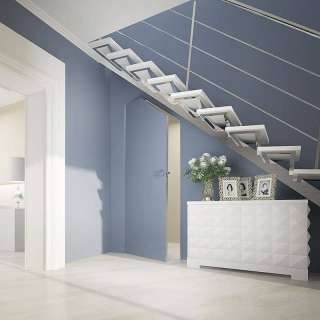 Нестандартные двери (STAIRS) дверь грунтованная под покраску под лестницу