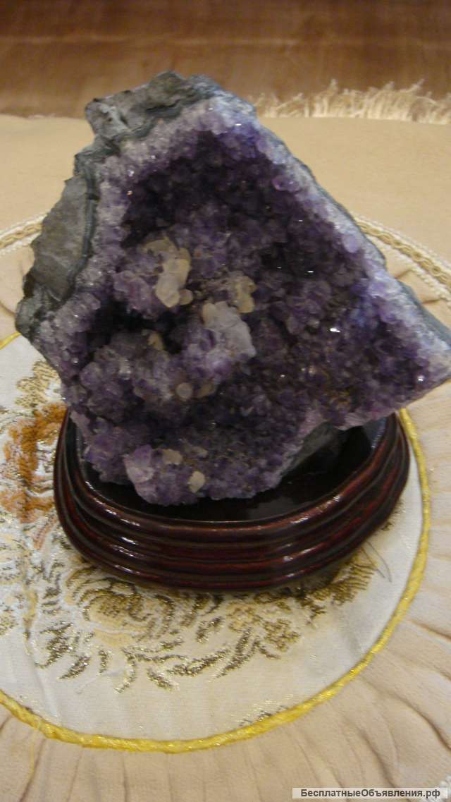 Друза аметист