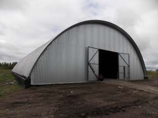 Строительство легких зданий из металла: ангары, зернохранилища