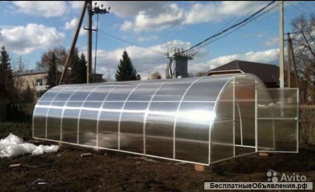 Теплица арочная из поликарбоната