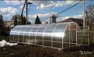 Теплица арочная из поликарбоната