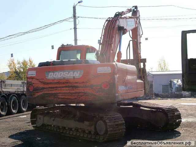 Гусеничный экскаватор Doosan 225, 2012 г, 2 ковша