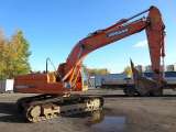 Гусеничный экскаватор Doosan 225, 2012 г, 2 ковша