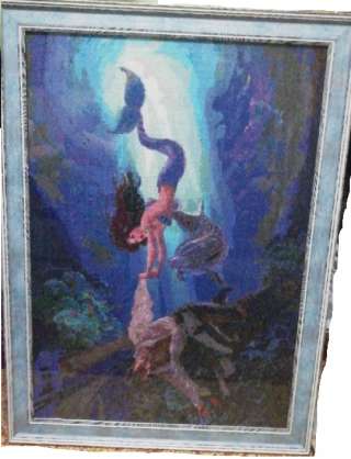 Картина ручной работы "Русалка"