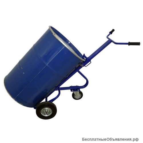 Тележка для транспортировки металлических бочек КБ 1