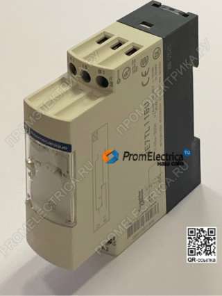 RE7TL11BU Реле времени с задержкой на включение 0,05-1С ~/=24В 1CO (Замена RE4TA11BU)
