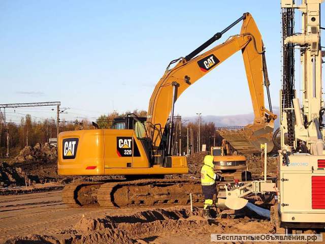 Гусеничный экскаватор CAT 320, новый
