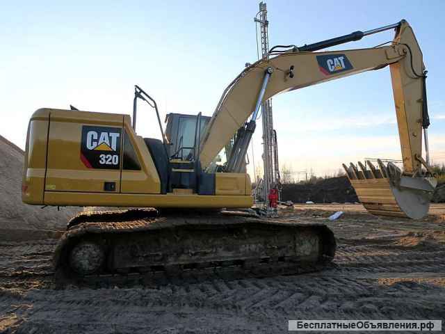 Гусеничный экскаватор CAT 320, новый