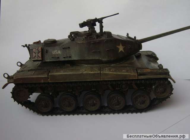 Модель танка M41 walker bulldog
