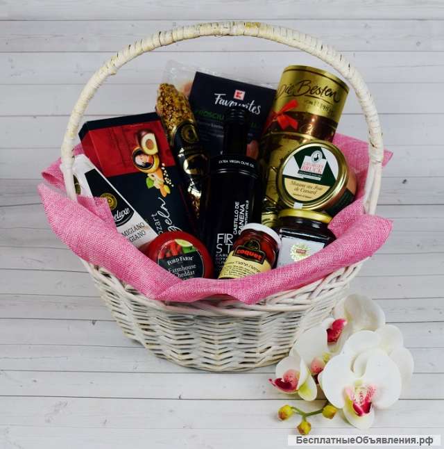 Подарочные продуктовые корзины на любой вкус
