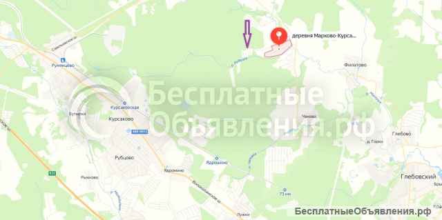 Рядом с лесом и рекой участок 6 соток
