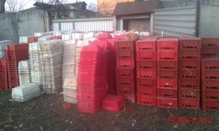 Лом пластика, ящик овощной