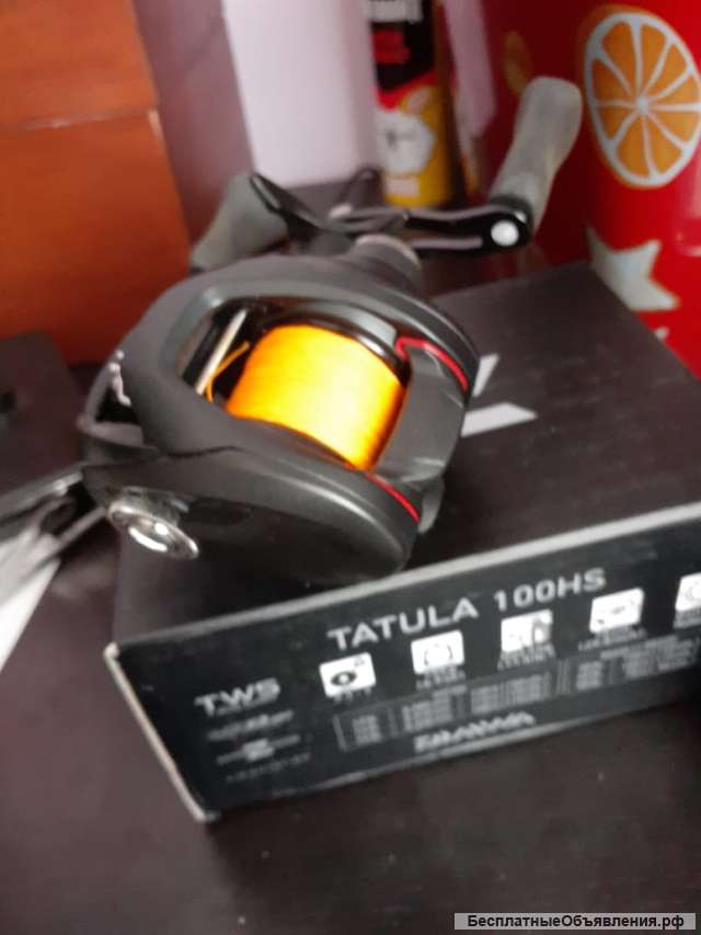 Катушка (праворукая) Daiwa Tatula 100HS