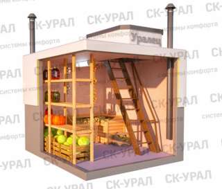 Погреб Уралец - 10 "под ключ"
