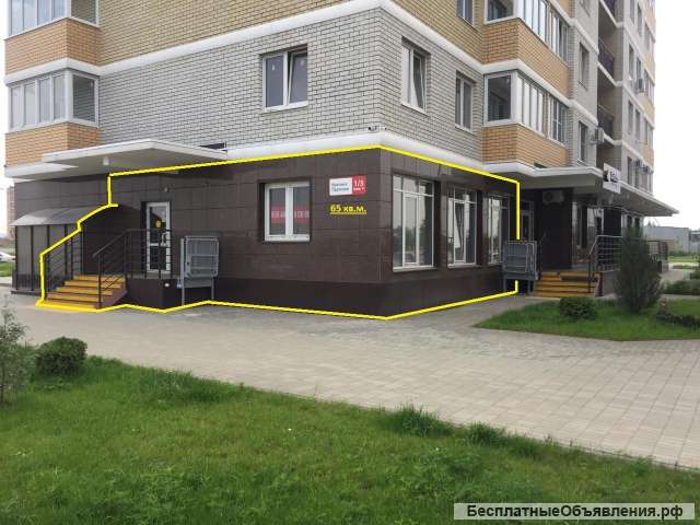 Торговое помещение, 66 м²