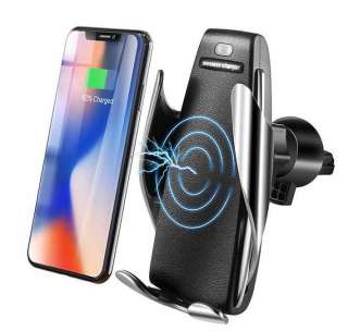 Автомобильная беспроводная зарядка-держатель Smart Sensor Car Wireless Charger S5