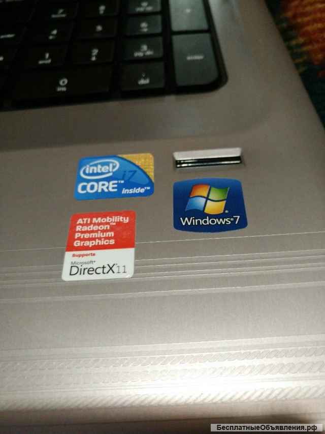 HP Pavilion dv7-4190us i7/6Gb/256SSD/500HDD