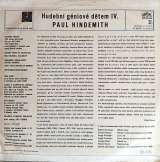 Paul Hindemith Stavíme Město LP