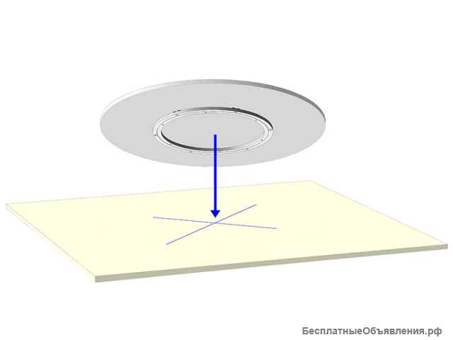 Механизм вращения центра стола ML-40