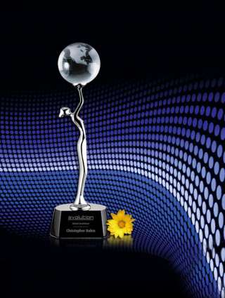 Изготовление наград для вручения из стекла, металла, дерева