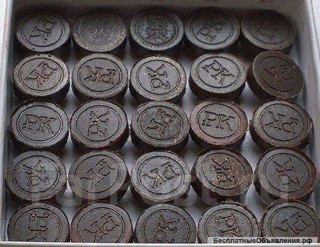 Наклейка на кий "РК", изготовленная специально для русского бильярда