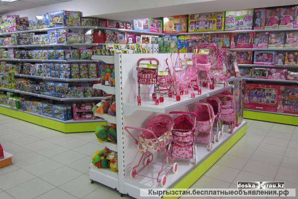 Стеллажи металлические, Торговое оборудование