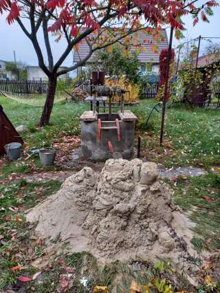 Почистить колодец