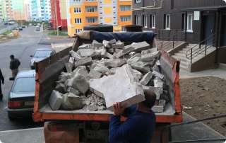 Вывоз мусора. Демонтажю
