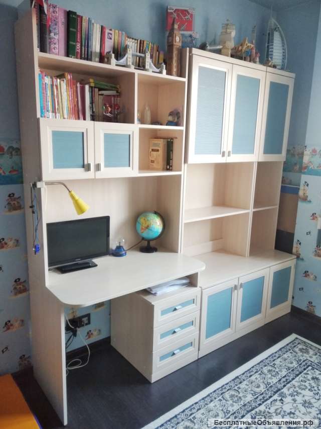 Мебель в детскую комнату: Лазурит ("Герда")