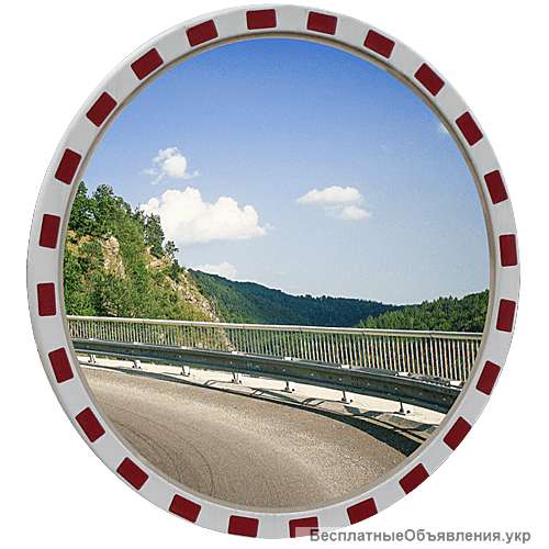 Сферическое дорожное зеркало безопасности Mega 600 (диаметр 600мм)