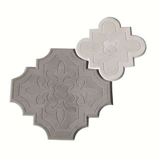 Тротуарная плитка краковский клевер (гжелка) 295Х295 210Х210Х45