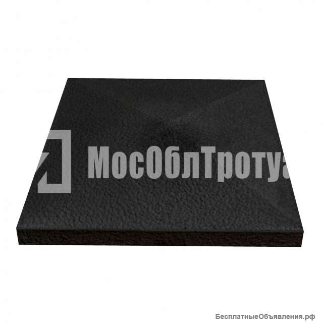 Бетонный колпак крышка на столб 490Х490