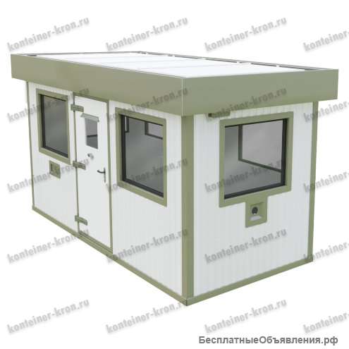 Модульный КПП бронированный