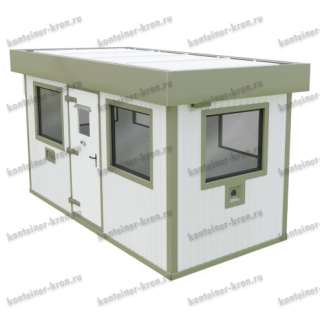 Модульный КПП бронированный