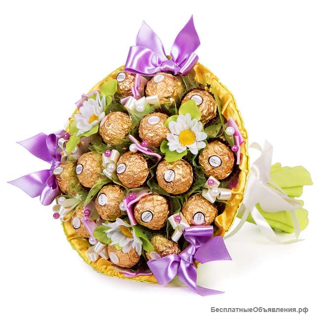 Букеты из конфет