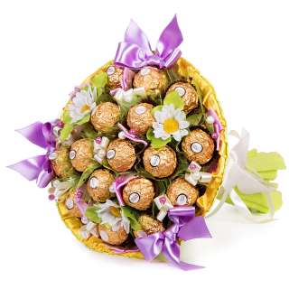 Букеты из конфет