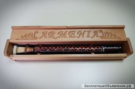 Армянский Дудук "Арарат" в деревянной шкатулке