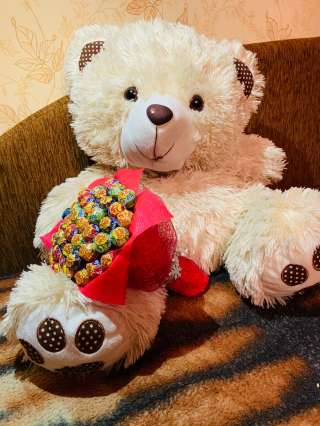 Букет из леденцов