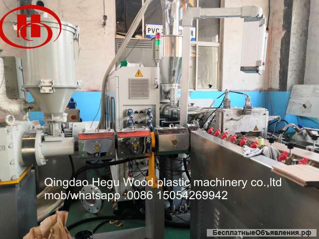 Ко-экструзионная линия для производства террасной доски /сайдинг из ПЭ/ПВХ ДПК