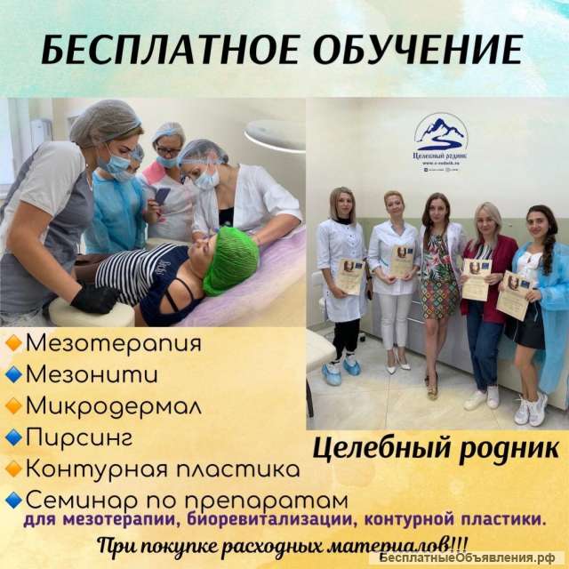 Обучение Контурной пластике Биоревитализации