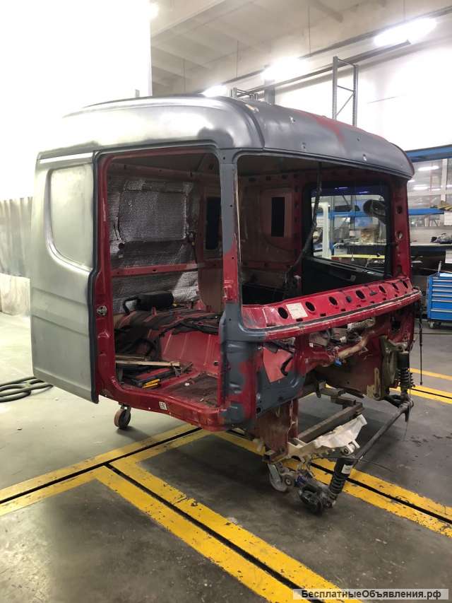 Восстановление геометрии кабин, ремонт кабин грузовых авто