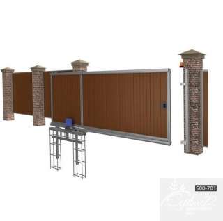 Установка кованых откатных/ распашных/ секционных ворот в Пензе и области