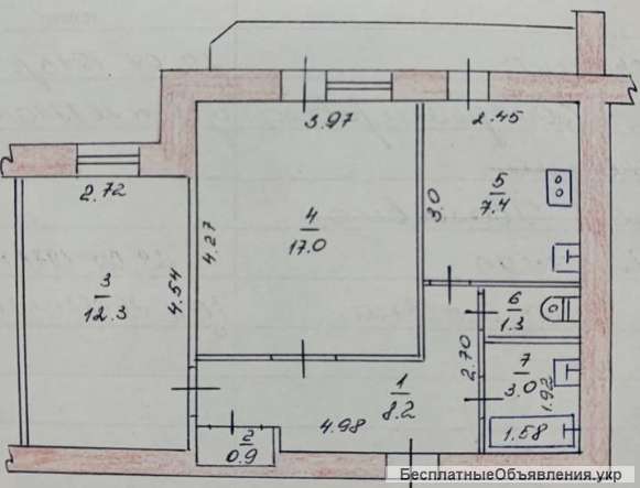 2-х комн. квартиру на Космосе по ул. Чумаченко