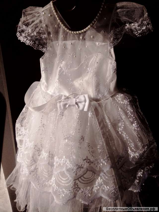 Белоснежное платье для принцессы