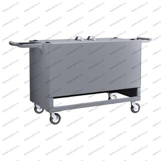 Передвижная ванна для мойки деталей