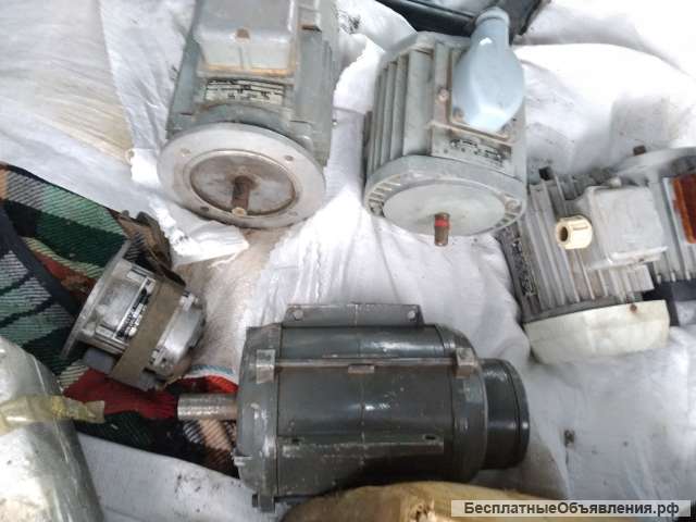 Мотор редуктора СССР с хранения