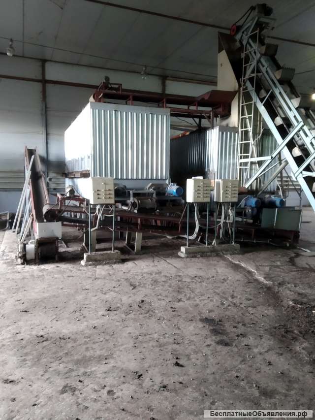 Цех переработки осадков сточных вод