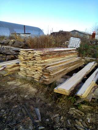 Доска необрезная